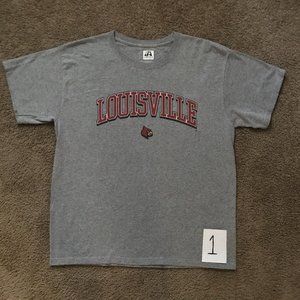 Louisville Cardinals Men's Short-Sleeve T-Shirts Pick #, Sizes On Picture.